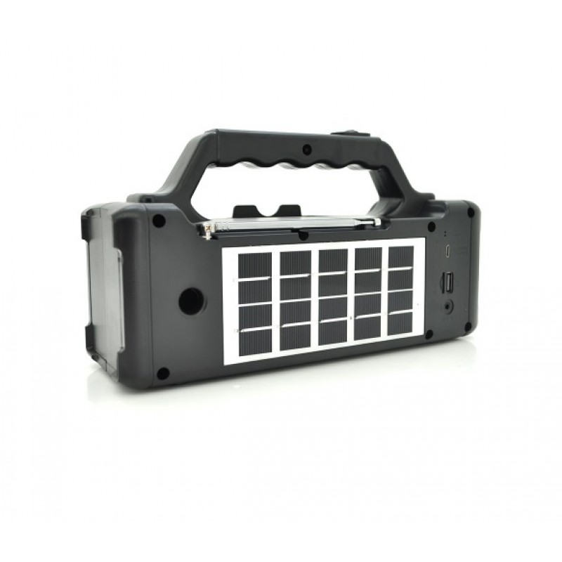 Переносний ліхтар Voltronic CL-16+Solar, 2 режима, Bluetooth колонка, USB, Box (CL-16+Solar/26254)