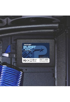 Накопичувач SSD 1.92TB Patriot Burst Elite 2.5" SATAIII TLC (PBE192TS25SSDR)