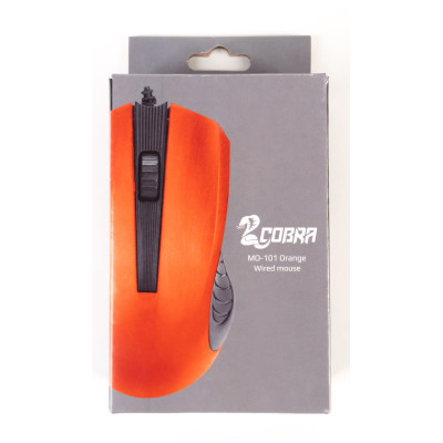 Мишка COBRA MO-101 Orange