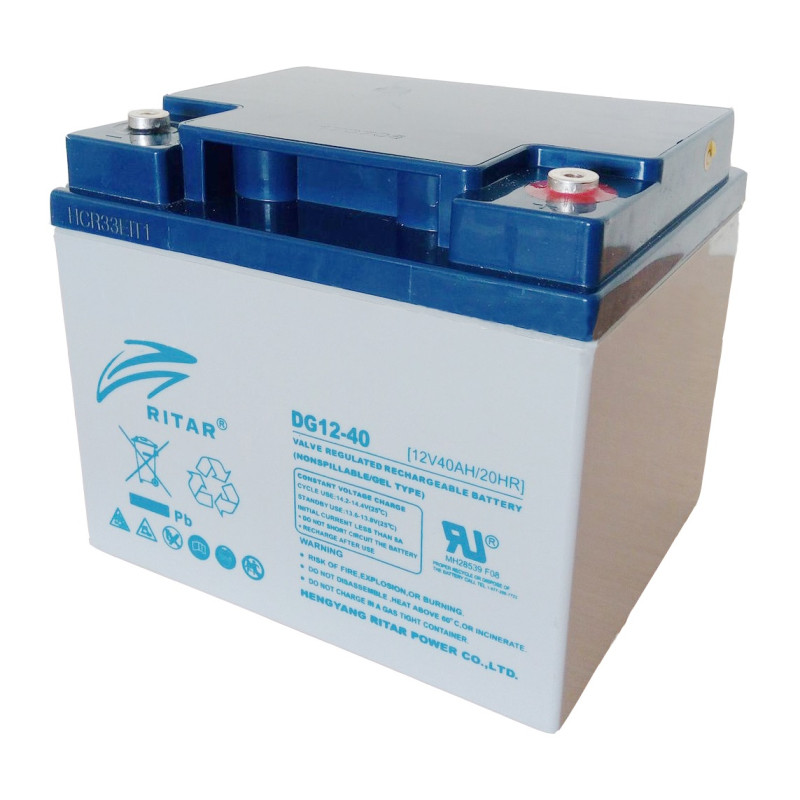Акумуляторна батарея Ritar 12V 40AH (DG12-40/02518) GEL