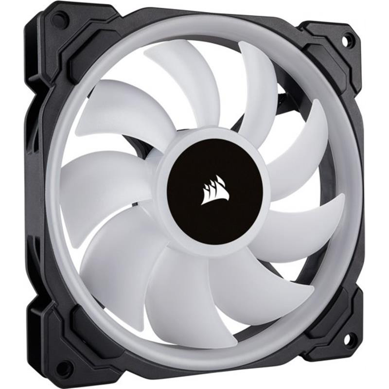 Вентилятор Corsair LL140 RGB Twin Pack (CO-9050074-WW), 140x140x25мм, 4-pin, чорний
