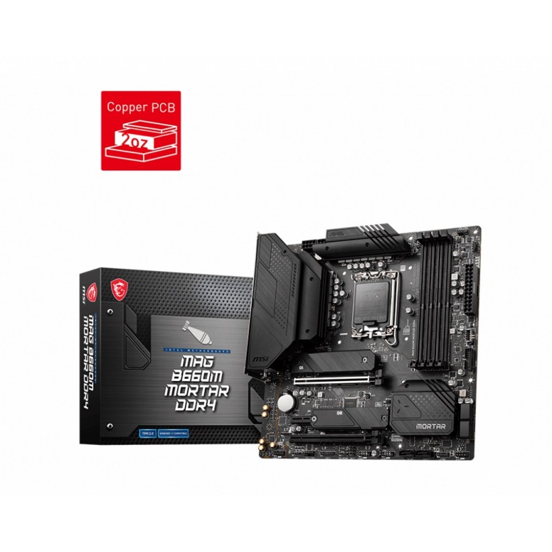 Материнська плата MSI MAG B660M Mortar DDR4 Socket 1700