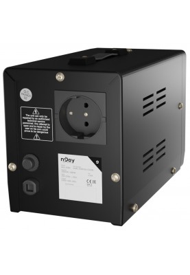 Стабілізатор NJOY Alvis 1000 (AVRL-10001AL-CS01B) AVR, 1 розетка
