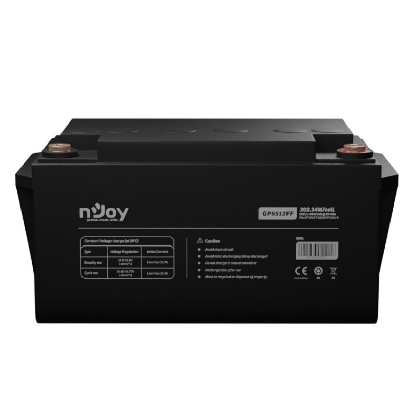 Акумуляторна батарея Njoy GP6512FF 12V (BTVACFTEBOBFFCN01B) VRLA