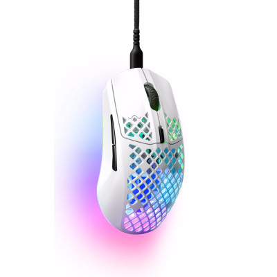 Мишка SteelSeries Aerox 3 (62603) White USB