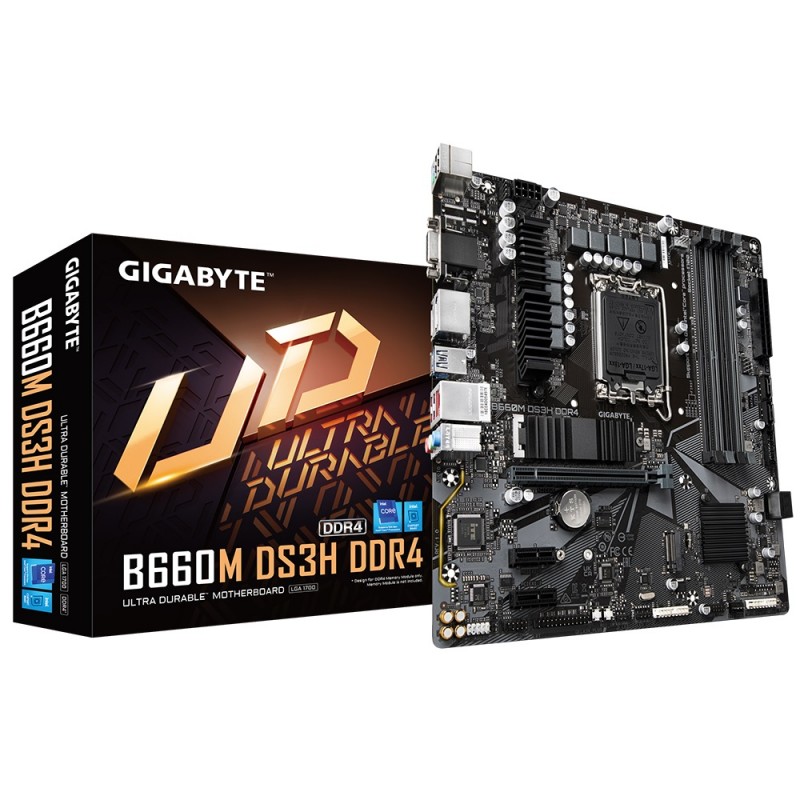 Материнська плата Gigabyte B660M DS3H DDR4 Socket 1700