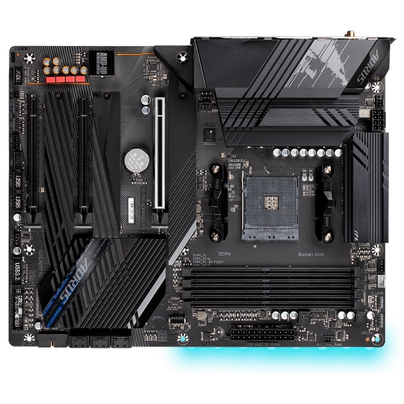 Материнська плата Gigabyte X570S Aorus Elite AX Socket AM4