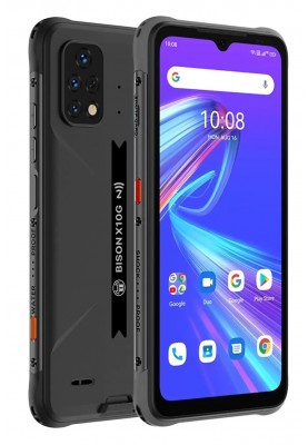 Смартфон Umidigi Bison X10G NFC 4/64GB Dual Sim Hack Black_