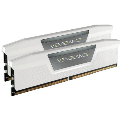 Модуль пам`ятi DDR5 2x16GB/5200 Corsair Vengeance White (CMK32GX5M2B5200C40W)