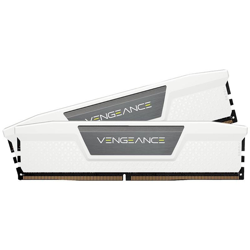 Модуль пам`ятi DDR5 2x16GB/5200 Corsair Vengeance White (CMK32GX5M2B5200C40W)