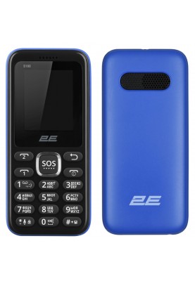 Мобiльний телефон 2E S180 Dual Sim Blue (680051628653)