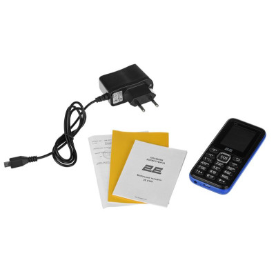 Мобiльний телефон 2E S180 Dual Sim Blue (680051628653)