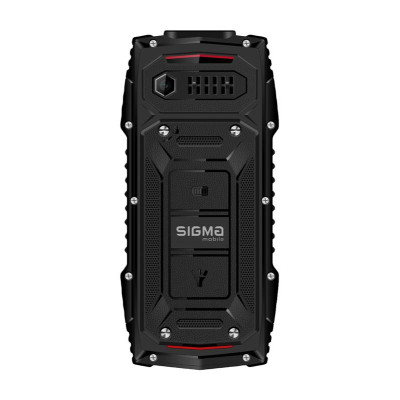 Мобільний телефон Sigma mobile X-treme AZ68 Dual Sim Black/Red