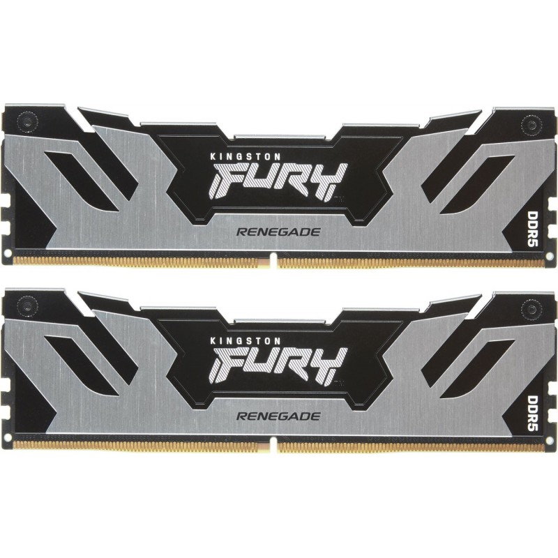 Модуль пам`яті DDR5 2x48GB/6400 Kingston Fury Renegade Silver (KF564C32RSK2-96)