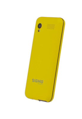 Мобiльний телефон Sigma mobile X-style 31 Power Dual Sim Yellow