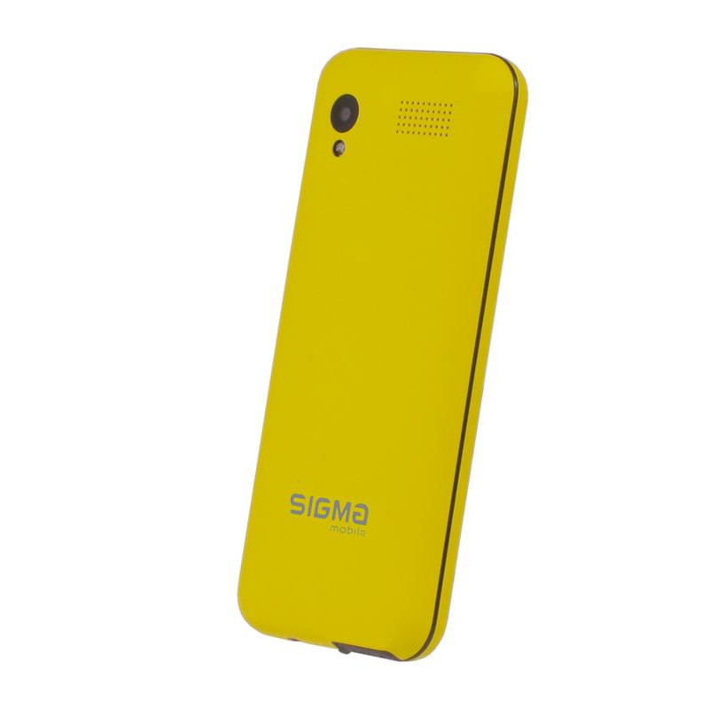 Мобiльний телефон Sigma mobile X-style 31 Power Dual Sim Yellow