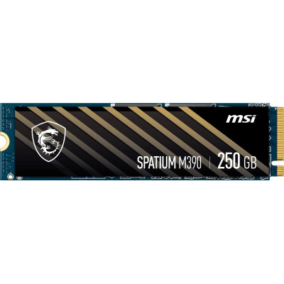 Накопичувач SSD  250GB MSI Spatium M390 M.2 2280 PCIe 3.0 x4 NVMe 3D NAND TLC (S78-4409PL0-P83)