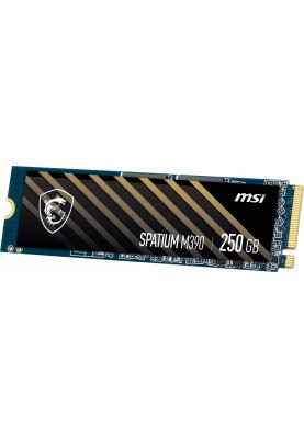 Накопичувач SSD  250GB MSI Spatium M390 M.2 2280 PCIe 3.0 x4 NVMe 3D NAND TLC (S78-4409PL0-P83)