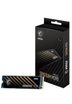 Накопичувач SSD 1TB MSI Spatium M390 M.2 2280 PCIe 3.0 x4 NVMe 3D NAND TLC (S78-440L650-P83)