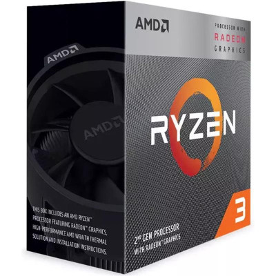 Процесор AMD Ryzen 3 3200G (3.6GHz 4MB 65W AM4) Box (YD3200C5FHBOX) Процесор AMD Ryzen 3 3200G (3.6GHz 4MB 65W AM4) Box (YD3200C5FHBOX)