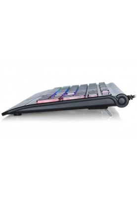 Клавіатура REAL-EL Comfort 8000 Backlit Ukr Black