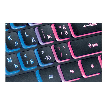Клавіатура REAL-EL Comfort 8000 Backlit Ukr Black Клавіатура REAL-EL Comfort 8000 Backlit Ukr Black