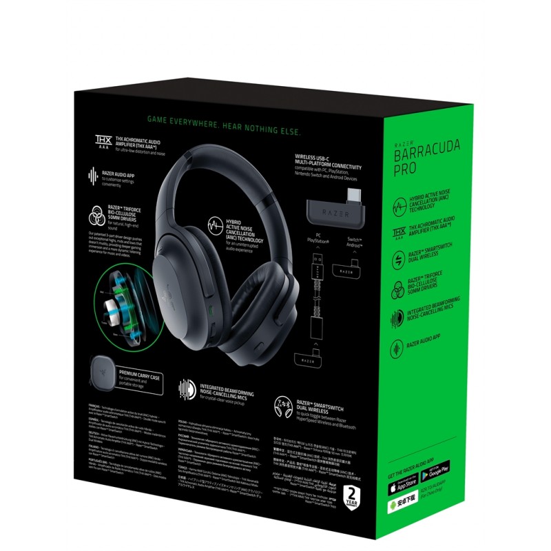 Bluetooth-гарнітура Razer Barracuda Pro Black (RZ04-03780100-R3M1)