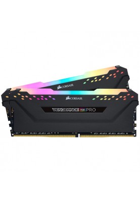 Модуль пам`ятi DDR4 2x8GB/3600 Corsair Vengeance RGB Pro Black (CMW16GX4M2C3600C18)