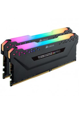 Модуль пам`ятi DDR4 2x8GB/3600 Corsair Vengeance RGB Pro Black (CMW16GX4M2C3600C18)