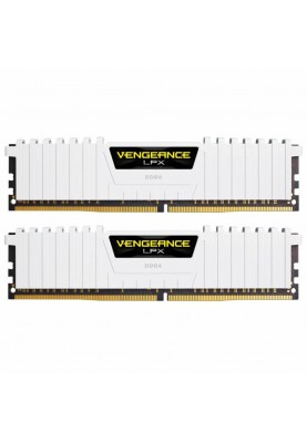 Модуль пам`ятi DDR4 2x8GB/3200 Corsair Vengeance LPX White (CMK16GX4M2B3200C16W)