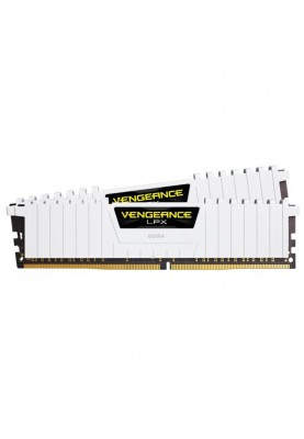 Модуль пам`ятi DDR4 2x8GB/3200 Corsair Vengeance LPX White (CMK16GX4M2B3200C16W)