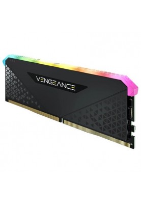 Модуль пам`ятi DDR4 16GB/3600 Corsair Vengeance RGB RS Black (CMG16GX4M1D3600C18)