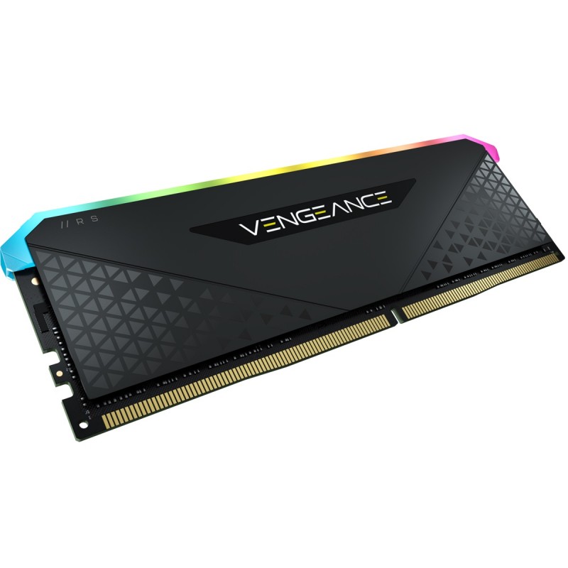 Модуль пам`ятi DDR4 16GB/3200 Corsair Vengeance RGB RS Black (CMG16GX4M1E3200C16)