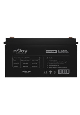 Акумуляторна батарея Njoy GE15012KF 12V 150AH (BTVGCLTODHLKFCN01B) GEL