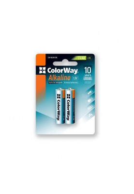 Батарейка ColorWay Alkaline Power AA/LR06 BL 2шт