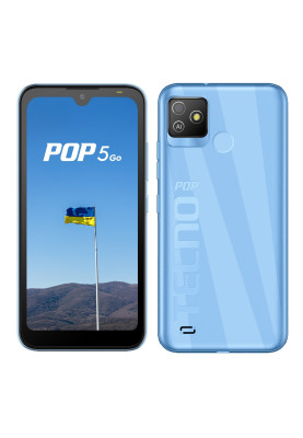 Смартфон Tecno Pop 5 Go (BD1) 1/16GB Dual Sim Diamond Blue (4895180771026)