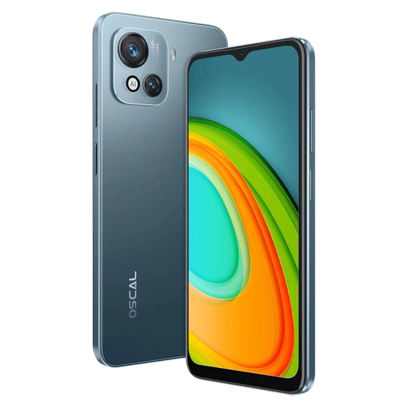 Смартфон Oscal C80 8/128GB Dual Sim Blue