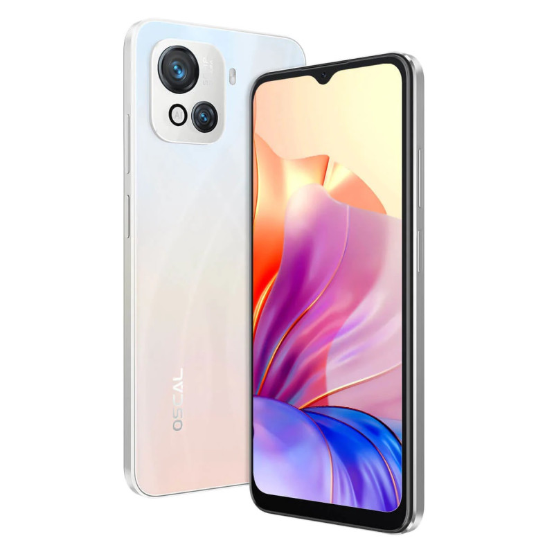 Смартфон Oscal C80 8/128GB Dual Sim Snow