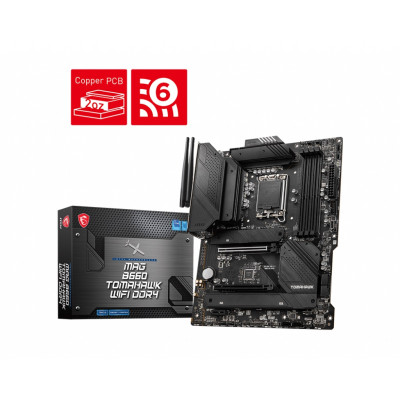 Материнська плата MSI MAG B660M Tomahawk DDR4 Socket 1700