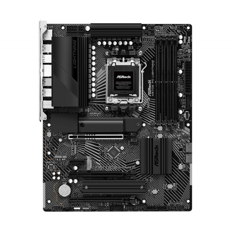 Материнська плата ASRock X670E PG Lightning Socket AM5