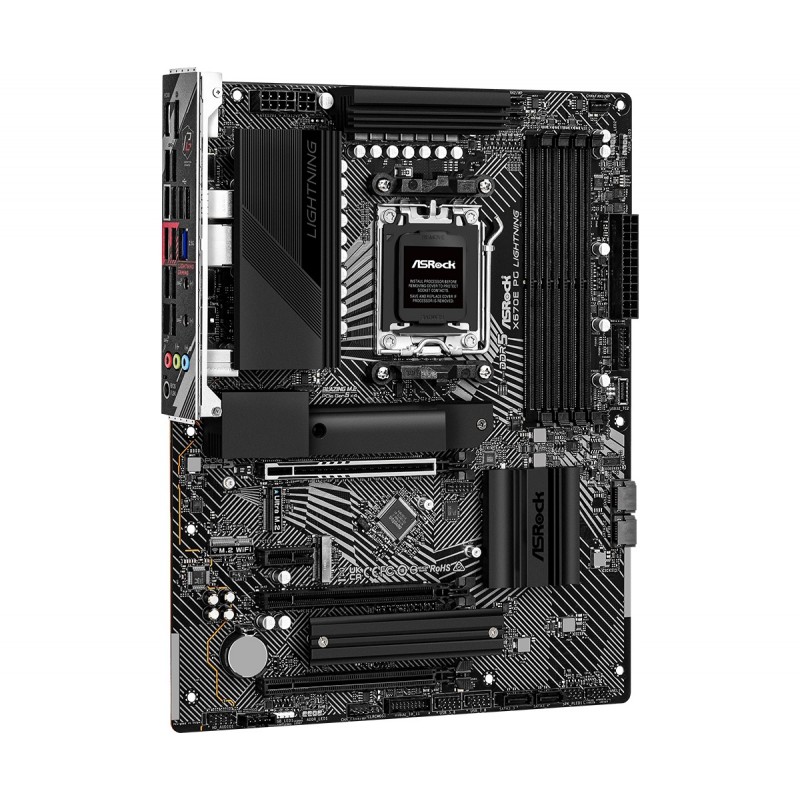 Материнська плата ASRock X670E PG Lightning Socket AM5