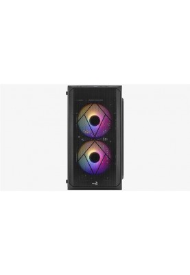 Корпус AeroCool CS-107-A-BK-v2 (ACCS-PC14032.11) Black + БЖ VX Plus 500 500W