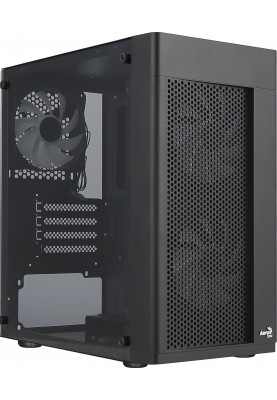 Корпус AeroCool Hexform-G-BK-v2 (ACCX-PV38002.11) Black + БЖ VX Plus 500 500W