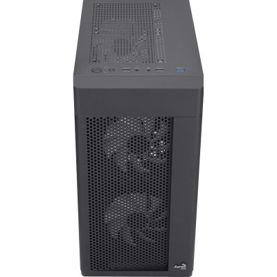 Корпус AeroCool Hexform-G-BK-v2 (ACCS-PV38033.11) Black без БЖ