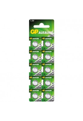 Батарейка GP Batteries LR44 1.5B Alkaline 10шт