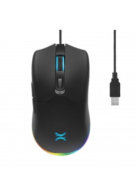 Мишка Noxo Dawnlight Gaming mouse Black USB (4770070881910)