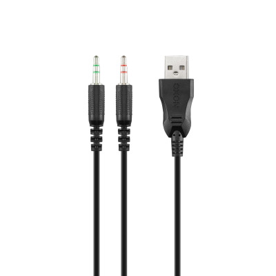 Гарнiтура Noxo Cyclone Gaming headset Black (4770070881873)