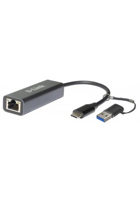Мережевий адаптер D-Link DUB-2315 USB Type-C to Gigabit Ethernet