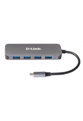 Концентратор USB Type-C D-Link DUB-2340