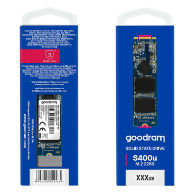 Накопичувач SSD  120GB GOODRAM S400u M.2 2280 SATAIII TLC (SSDPR-S400U-120-80)